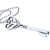 Image of MOTHERS DAY SPECIAL Sterling Silver Key Necklace