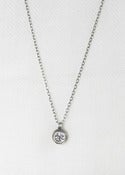 Image of White Topaz Nest Necklace