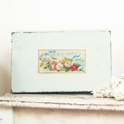 Image of Vintage Wooden Jewelry Box 