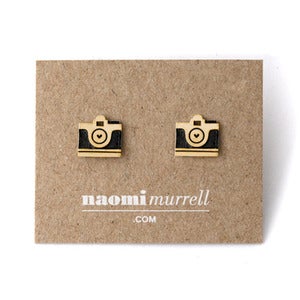 Image of Camera Studs | Golden