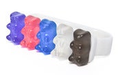 Image of PANDA Emerald 3 Finger Ring Multi-Colored 2
