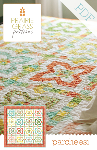 Image of Parcheesi: PDF Quilting Pattern #116