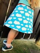 Image of Turquoise Cloudy Days tennis skirt