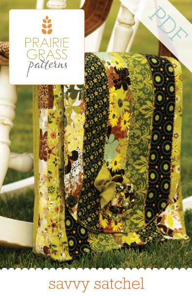 Image of Savvy Satchel: PDF Sewing Pattern #112