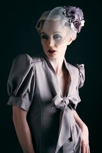 Image of Floral Cocktail Hat