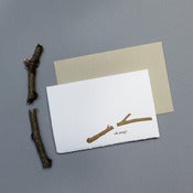 Image of oh snap letterpress card