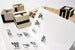 Image of KORABLE BLOCK fun with the Korean alphabet -Full Set, ( Tray, booklet and Hand Signed Artist Card)