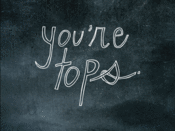 Image of you're tops tiding