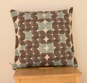Image of Blue 'Cait' Cushion Cover - 45cm x 45cm