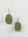 Image of Olive Jade Nest Drop Earrings