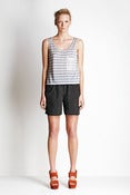 Image of Summer 2012: Short tanktop with pocket and silk back