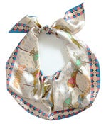 Image of Greyhound Race Silk Scarf