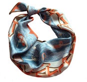 Image of Swimming Pool Silk Scarf