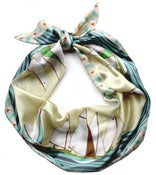 Image of Boat Race Silk Scarf