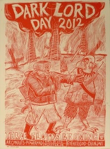 Image of Three Floyds Dark Lord Day Red Poster