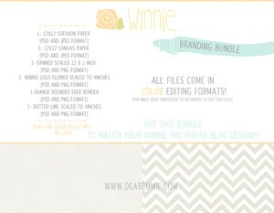 Image of winnie branding bundle
