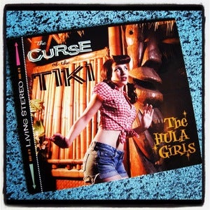 Image of Hula Girls "The Curse of the Tiki" CD