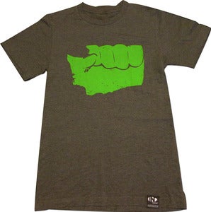 Image of Pride of the NW -(rave green)