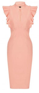Image of Hybrid Frill Dress 503 orange