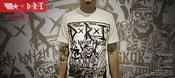 Image of A.M.P. FOR D.R.I. BKK LIVE (FLYER) T-SHIRT