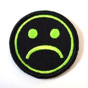 Image of ☹ SAD PATCH GREEN ☹