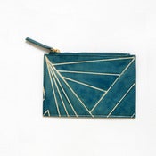 Image of DAZZLE PURSE blue