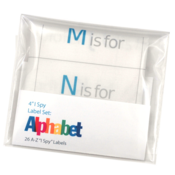 Image of 4" I Spy Labels: Alphabet Set