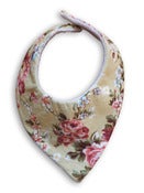 Image of Mint Rose - Dribble Bib