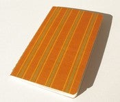 Image of Ruled Notebook with Wallpaper (Stripe)