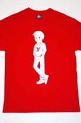 Image of Joint Venture Young Christian Kid Image Red Tee/White Print