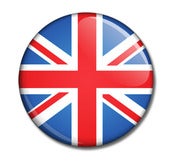 Image of Union Jack Great Britain Button Badge