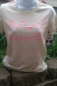 Image of 513 Skyline tee by Indie Loves <del>Indy</del> Cincy!