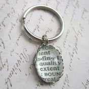 Image of Personalized Dictionary Word Keyring