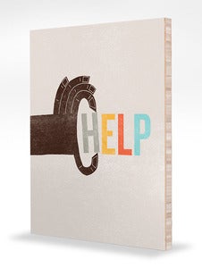 Image of Help - Mounted