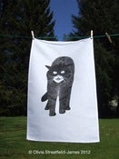 Image of Scottish Wildcat Tea Towel