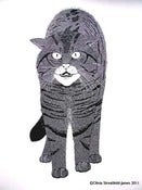 Image of Scottish Wildcat - Limited Edition linocut print