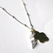 Image of Stormy Weather Necklace - Sterling Silver