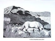 Image of Dorlach - Limited Edition linocut print