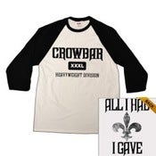 Image of Crowbar Baseball Tee