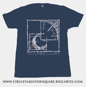 Image of "CTTS Corporate I.D." Shirt - Navy Blue/Silver Ink