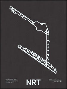 Image of NRT: Narita International Screenprint