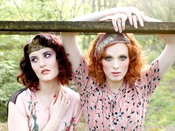 Image of Metallic Lace and Rhinestone custom Headband new Karen Elson Ren Harvieu video