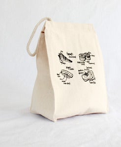 Image of sushi sushi sushi sushi - organic lunch bag