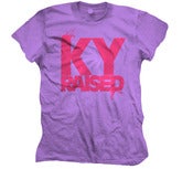 Image of Female Ky Raised in Purple & Pink