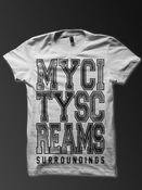 Image of Print Tee - Black on White