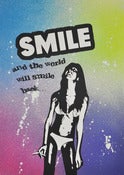 Image of Smile and the world will smile back (rainbow)