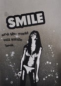 Image of Smile and the world will smile back (silver)