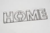 Image of Scritta decorativa in ferro "Home"