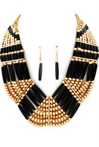 Image of Shiza Necklace Black