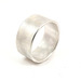 Image of Wide Sterling Silver Modern Ring